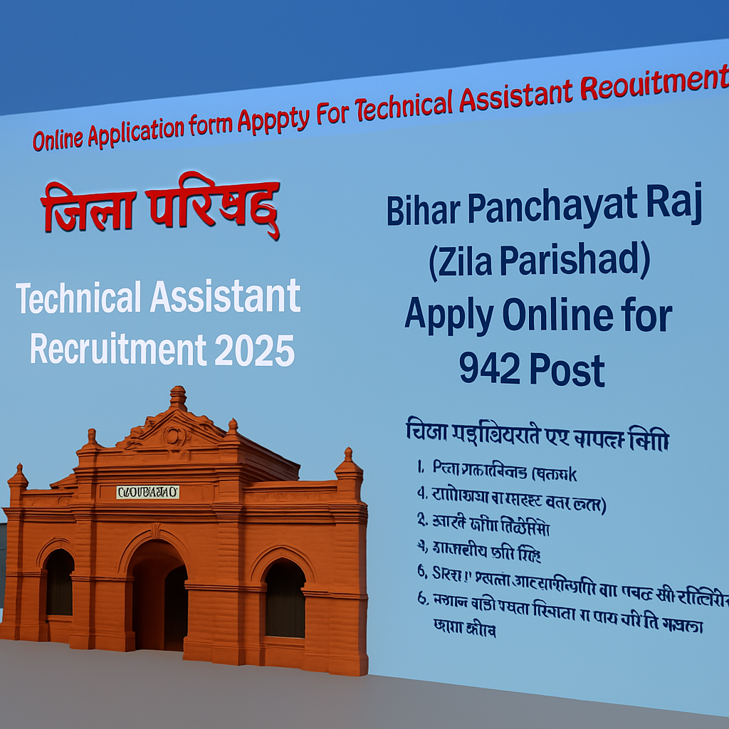 Bihar Panchayati Raj Recruitment 2025